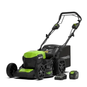 Tondeuse sur batterie GREENWORKS , 48 V, l.46 cm