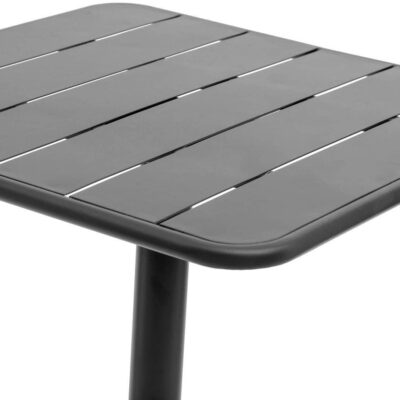 Hespéride – Table de Jardin carrée Phuket Graphite