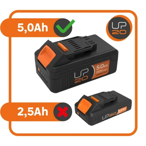 Tondeuse sur batterie STERWINS UP20, 20 V, L.33 cm – Image 2