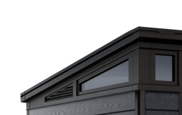 Abris de jardin gris anthracite CORTINA 97 en résine KETER 6m² – Image 4