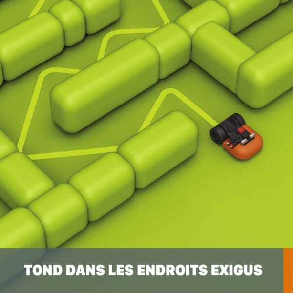 Tondeuse Robot connectée WORX - LANDROID - WR141E - jusqu'à 500m² – Image 6
