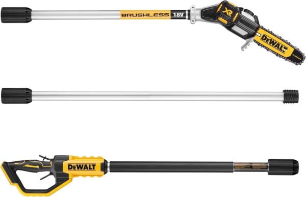 Élagueuse sur Perche à battérie DEWALT Brushless XR 18V 5AH Li-Ion – Image 4