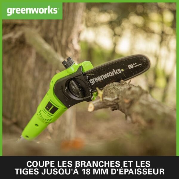Taille-Haie sur Perche Sans Fil à Batterie 18V RYOBI ONE+ – Image 3