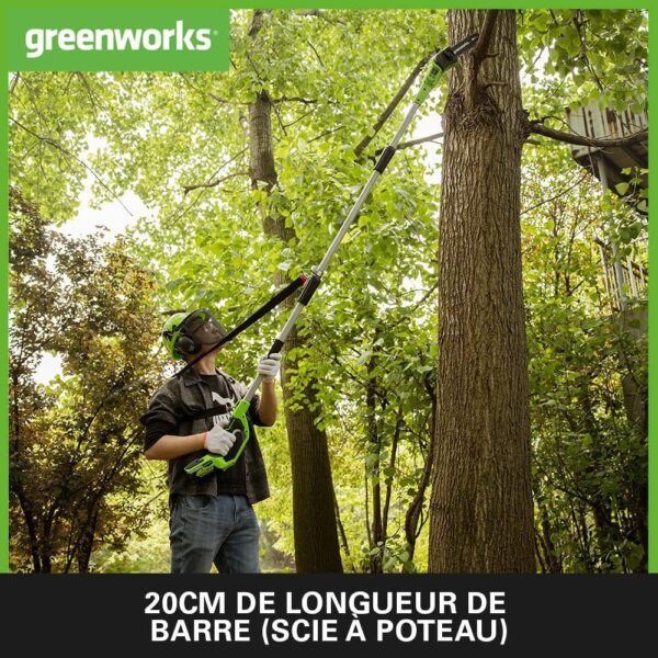 Taille-Haie sur Perche Sans Fil à Batterie 18V RYOBI ONE+ – Image 4