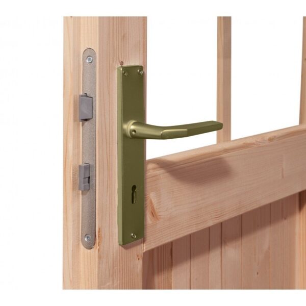 Abri de jardin adossé en bois certifié 4,85m² Juist 3 - Karibu – Image 10