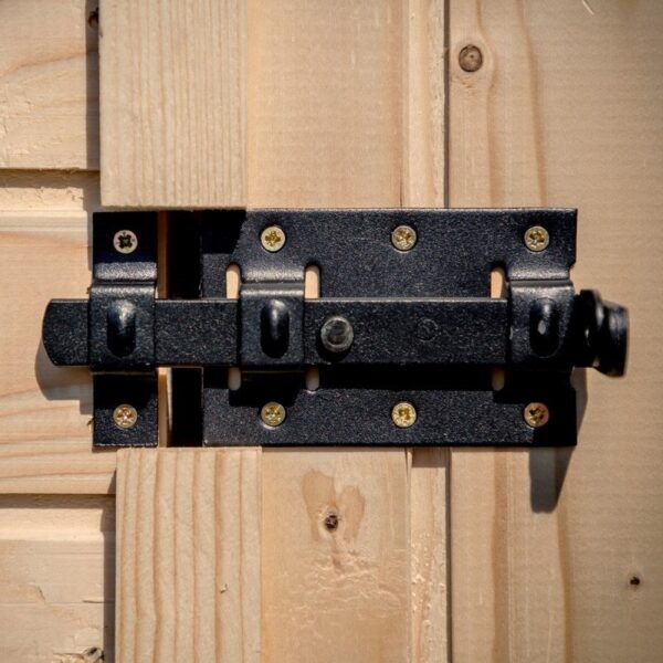 Abri de jardin en bois 2,56m² - panneaux 16mm + plancher - Habrita – Image 7