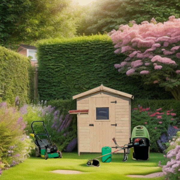 Abri de jardin en bois 2,56m² - panneaux 16mm + plancher - Habrita – Image 9