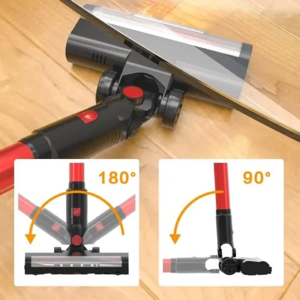 Aspirateur Balai sans Fil sans Sac Stanew-Multifonctions 4 en 1 – Image 3