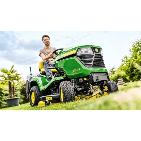 Tondeuse autoportée à éjection arrière JOHN DEEERE X350R – Image 3