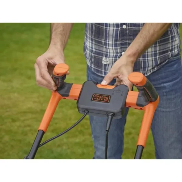 Tondeuse à Gazon Electrique Filaire 1800W BLACK+DECKER BEMW481BH – Image 3