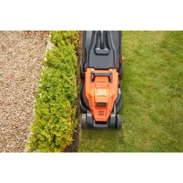 Tondeuse à Gazon Electrique Filaire 1800W BLACK+DECKER BEMW481BH – Image 5