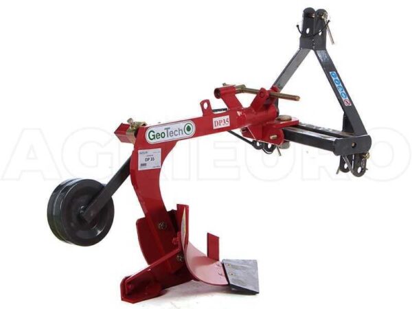 Charrue monosoc pour tracteur Geotech DP35 avec réglages à vis – Image 2