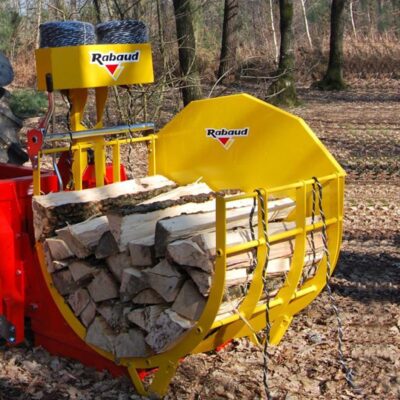 Fagoteuse de bûches FAGOMATIC BU à basculement manuel, avec support pour bobines, RABAUD