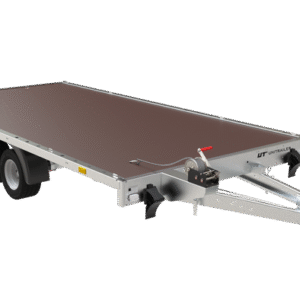 Remorque plate basculante 400×200 UNIPLAT 4020S P 2700 kg