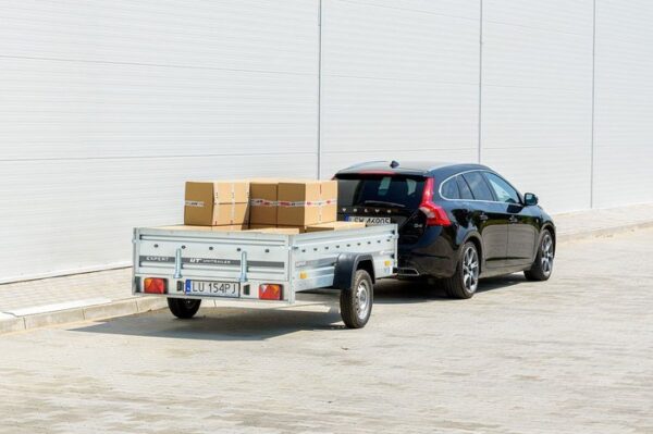 Remorque voiture simple essieu 264 x 150 EXPERT 2615 PTAC 500/750 kg – Image 4