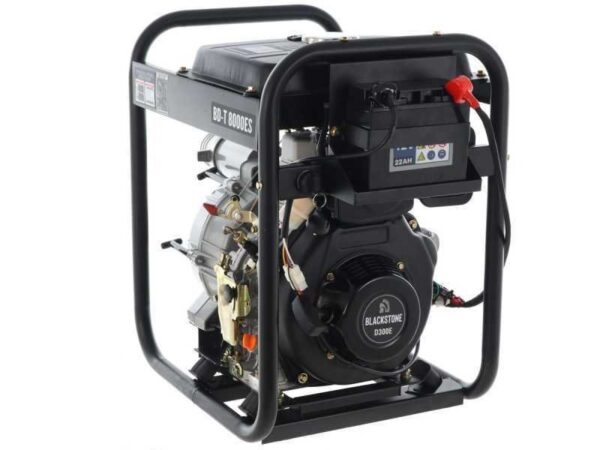 Motopompe diesel Blackstone BD-T 8000ES pour eaux sales avec raccords 80 mm – Euro 5 – Image 19