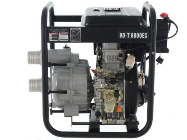 Motopompe diesel Blackstone BD-T 8000ES pour eaux sales avec raccords 80 mm – Euro 5 – Image 14