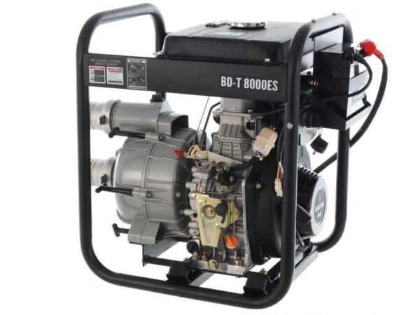 Motopompe diesel Blackstone BD-T 8000ES pour eaux sales avec raccords 80 mm – Euro 5 – Image 15