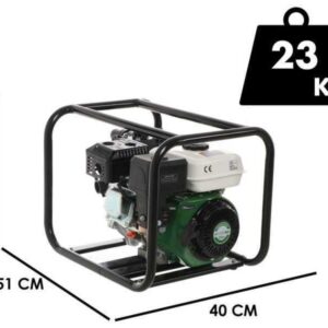 Motopompe thermique Greenbay GB-HPWP 40 – Hauteur d’élévation importante – avec raccords de 40/25/25 mm
