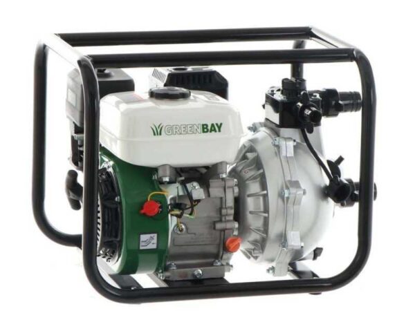 Motopompe thermique Greenbay GB-HPWP 40 – Hauteur d’élévation importante – avec raccords de 40/25/25 mm – Image 12