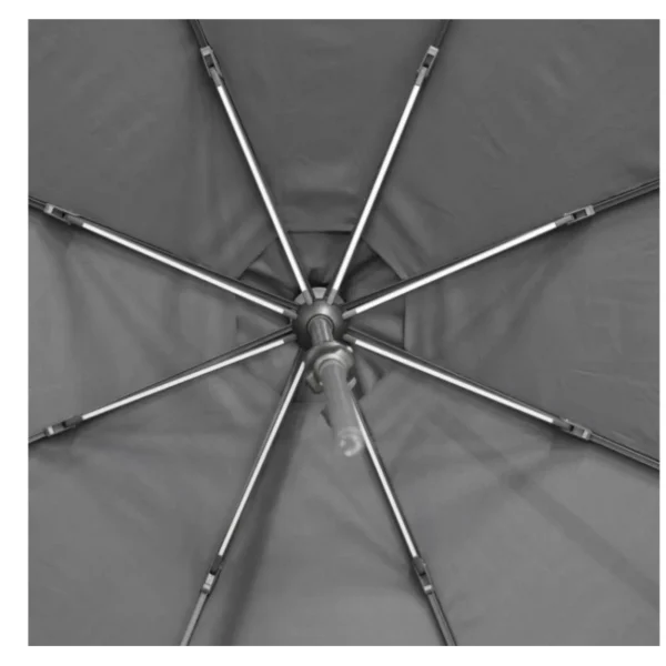 PARASOL GRIS ARDOISE AVEC ÉCLAIRAGE LED – Image 5