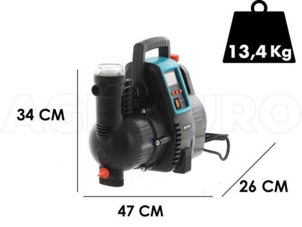 Pompe Gardena automatique 5000/5E LCD Avec fonction économie d’énergie – Image 3