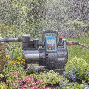 Pompe électrique Gardena automatique 6000/6E LCD Inox – 1300W