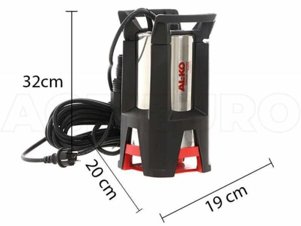 Pompe submersible électrique pour eaux chargées AL-KO DRAIN 10000 INOX 750W – raccord 38-25 – Image 9