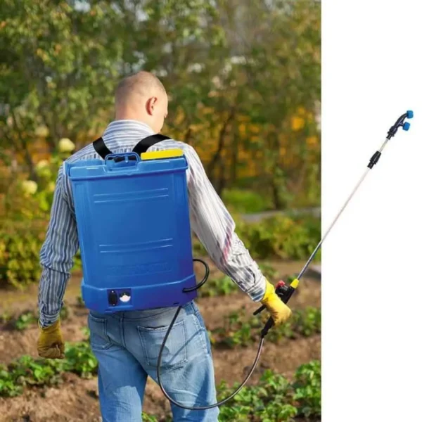 Pulvérisateur électrique 16 litres 4,5 bars - batterie 12V/8AH autonomie max 4h – Image 4