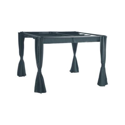 RIDEAUX TISSU GRIS 300 cm x 300 cm