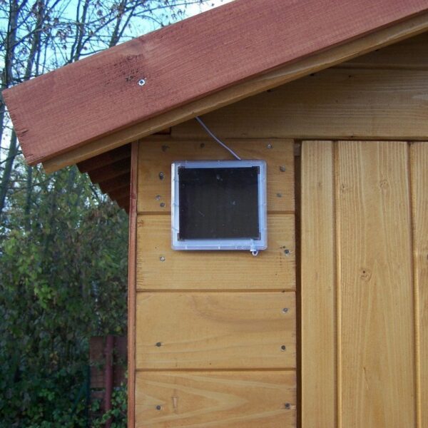 Toilettes sèches grand modèle en bois massif panneaux 16mm + plancher - Habrita – Image 8