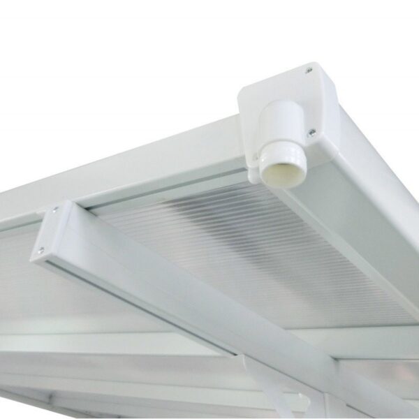 Toit de terrasse ajustable en aluminium laqué blanc 3,05×4,36m X-METAL – Image 28