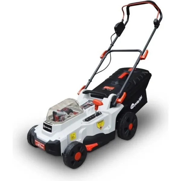 Tondeuse à batterie 37cm 40V - ELEM - TDE40V37-LI2BF - Fonction mulching - Moteur à induction
