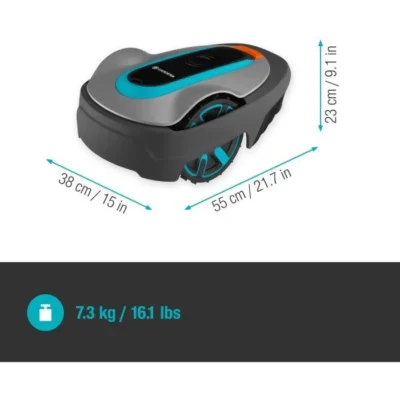 Tondeuse robot connectée Bluetooth® GARDENA SILENO Minimo 500 (15202-26 )- 500m²