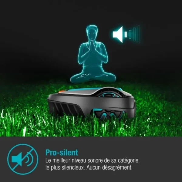 Tondeuse robot connectée Bluetooth® GARDENA SILENO Minimo 500 (15202-26 )- 500m² – Image 5