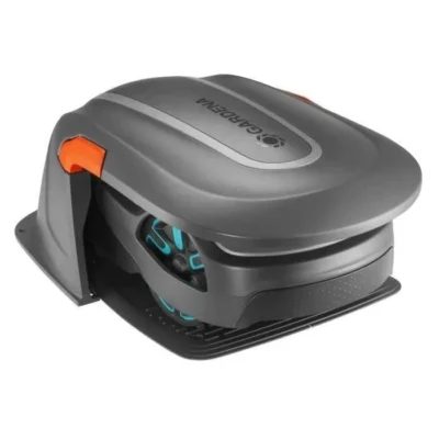 Tondeuse robot Gardena smart SILENO life LONA 750m² + abri