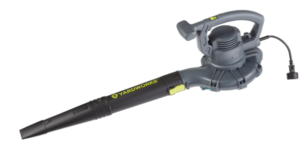 Souffleuse et aspirateur à feuilles électrique Yardworks, 12 A, 400 pi3/min, noir
